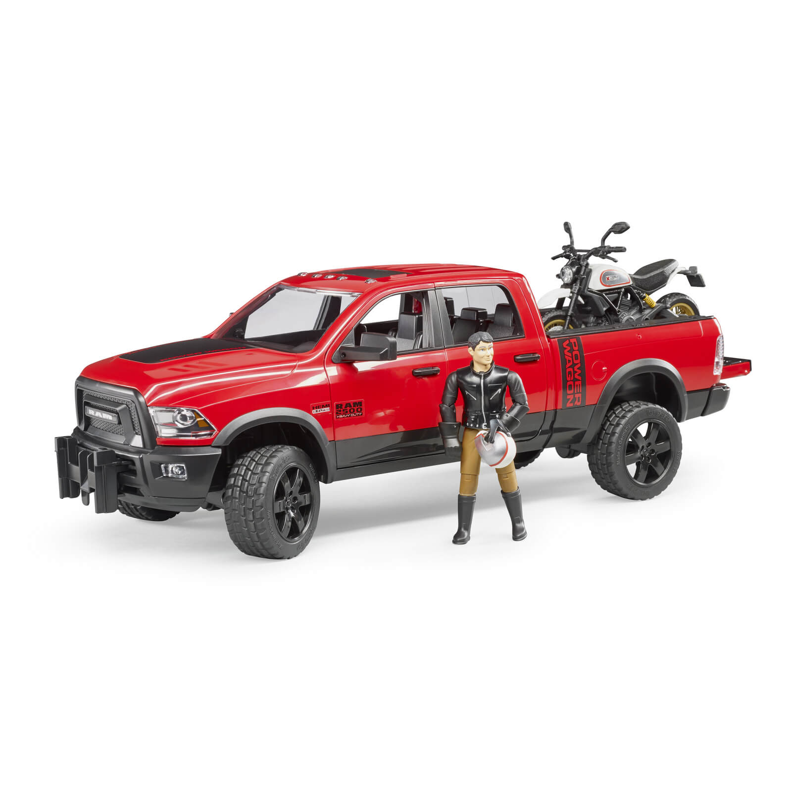Bruder RAM 2500 Power Wagon with Ducati