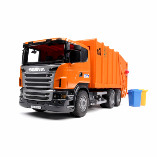 Bruder Scania R Series Garbage Truck Orange 03560 | Jadrem Toys