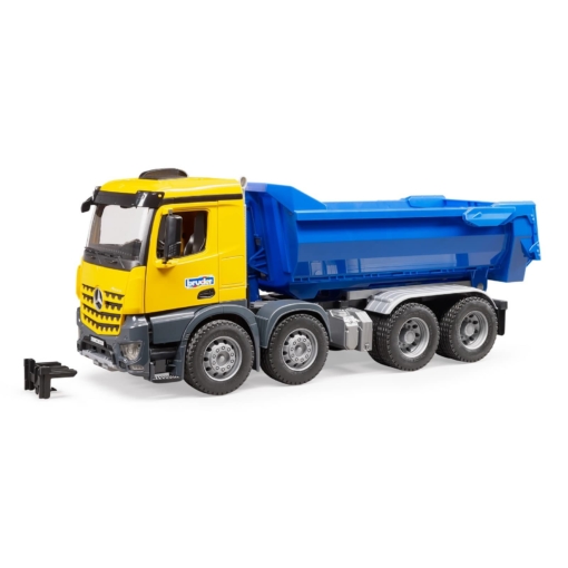 Bruder MB Arocs Half Pipe Dump Truck