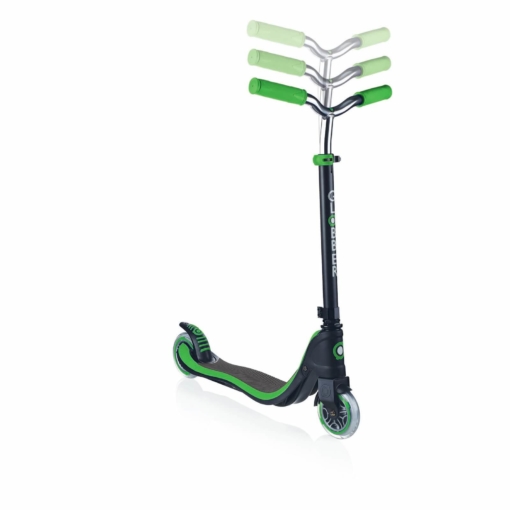 Globber Flow 125 Scooter Black Green - Image 5