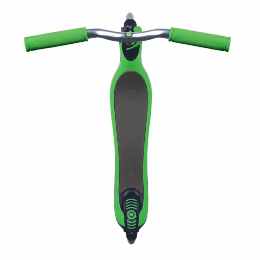Globber Flow 125 Scooter Black Green - Image 2
