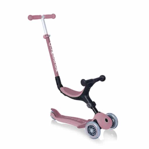 Globber® Ecologic Go Up Fold Plus Convertible Scooter - Berry