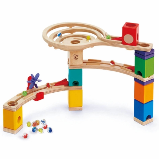 Hape Quadrilla Race To The Finish Marble Run - Image 3