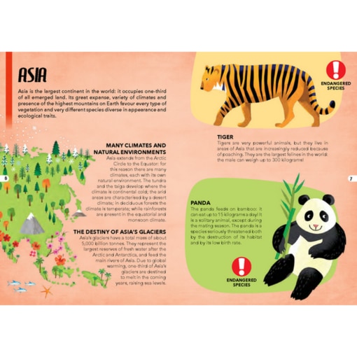 Sassi® Travel, Learn and Explore - Puzzle and Book Set - Endangered Species of the Plan - Image 3
