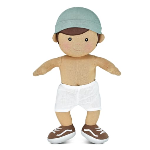 Apple Park Levi in Sage Organic Doll