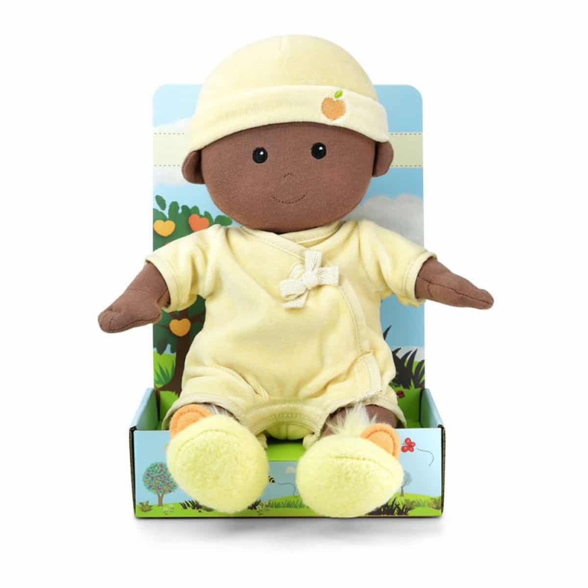 Apple Park Organic Baby Doll - Cream