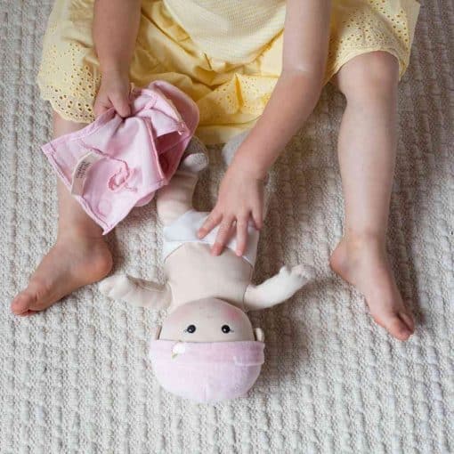 Apple Park Organic Baby Doll Girl