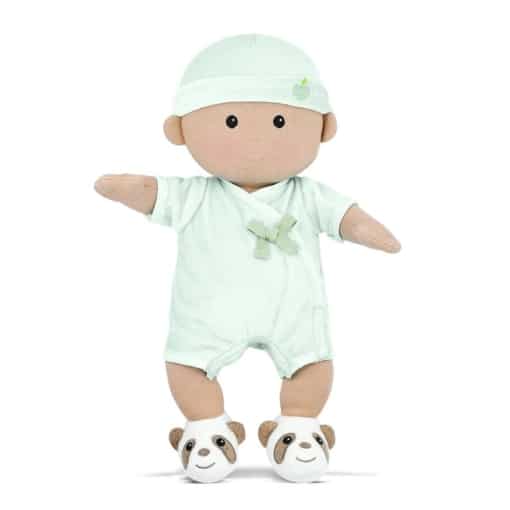 Apple Park Organic Baby Doll - Mint