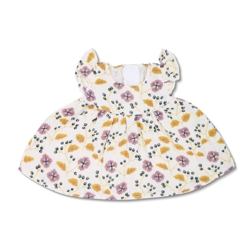 Apple Park Pink Floral Muslin Dress