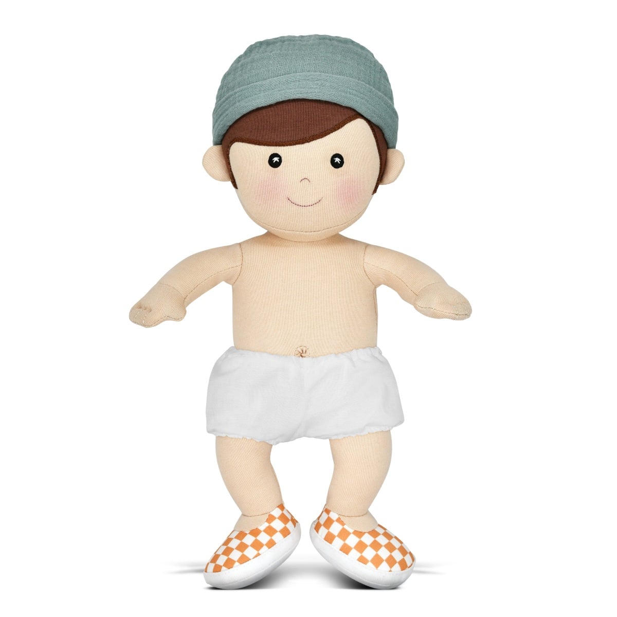 Organic Doll - Theo in Topaz Blue