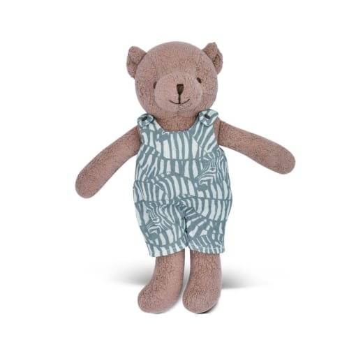 Apple Park Zebra Print Cocoa Bear