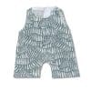 Apple Park Zebra Print Muslin Coverall