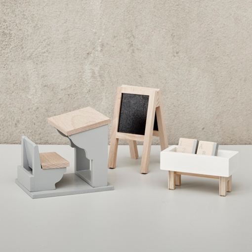 Astrup Dolls House School Furniture