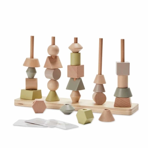 Astrup Wooden Stacking Tower Set