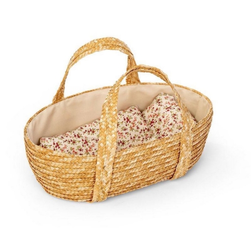 Astrup Woven Doll Moses Basket 50cm