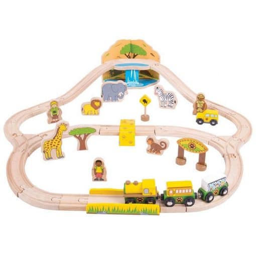 Bigjigs Safari Train Set: Wild Adventure and Imaginative Play
