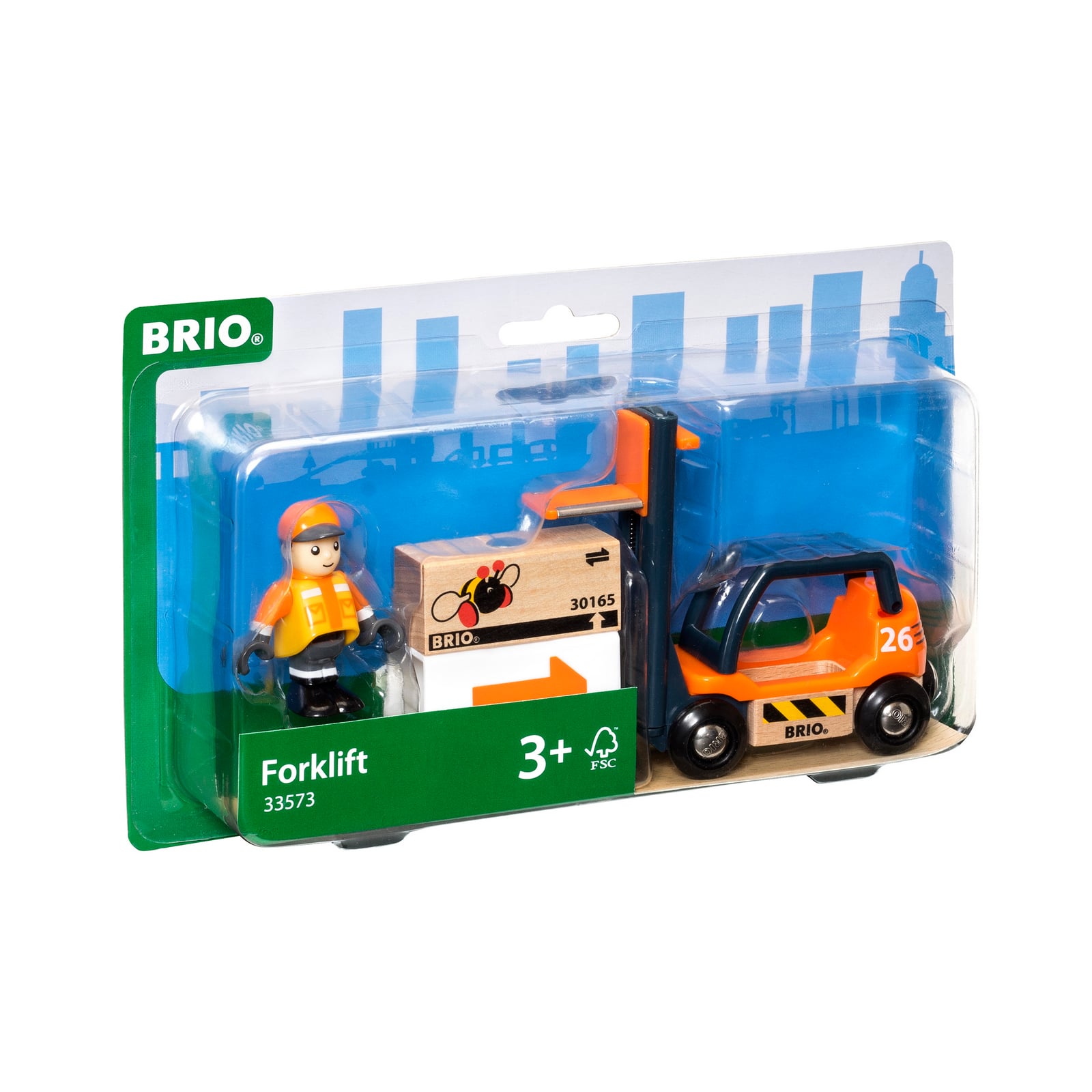 BRIO Forklift and Driver Set