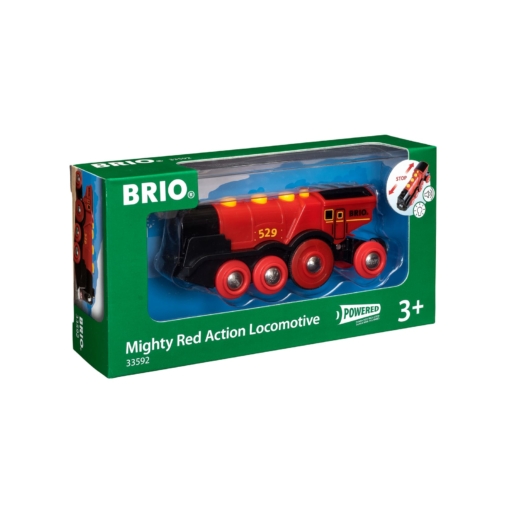 BRIO B/O - Mighty Red Action Locomotive