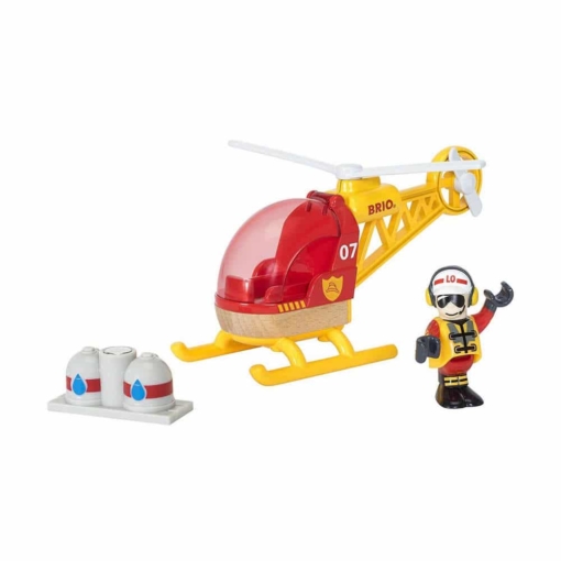 BRIO Firefighter Helicopter 3 Pieces - Image 2