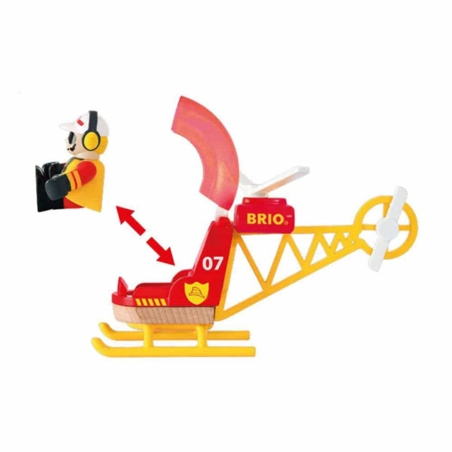 BRIO Firefighter Helicopter 3 Pieces - Image 3