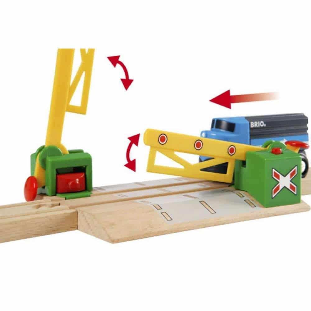 BRIO Magnetic Action Crossing: Cause and Effect Fun for Kids