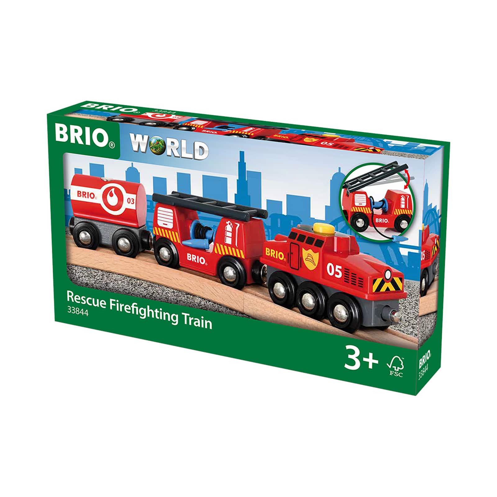 brio rescue team train set