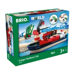BRIO Set - Cargo Harbour Set