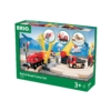 BRIO Set - Rail & Road Crane Set