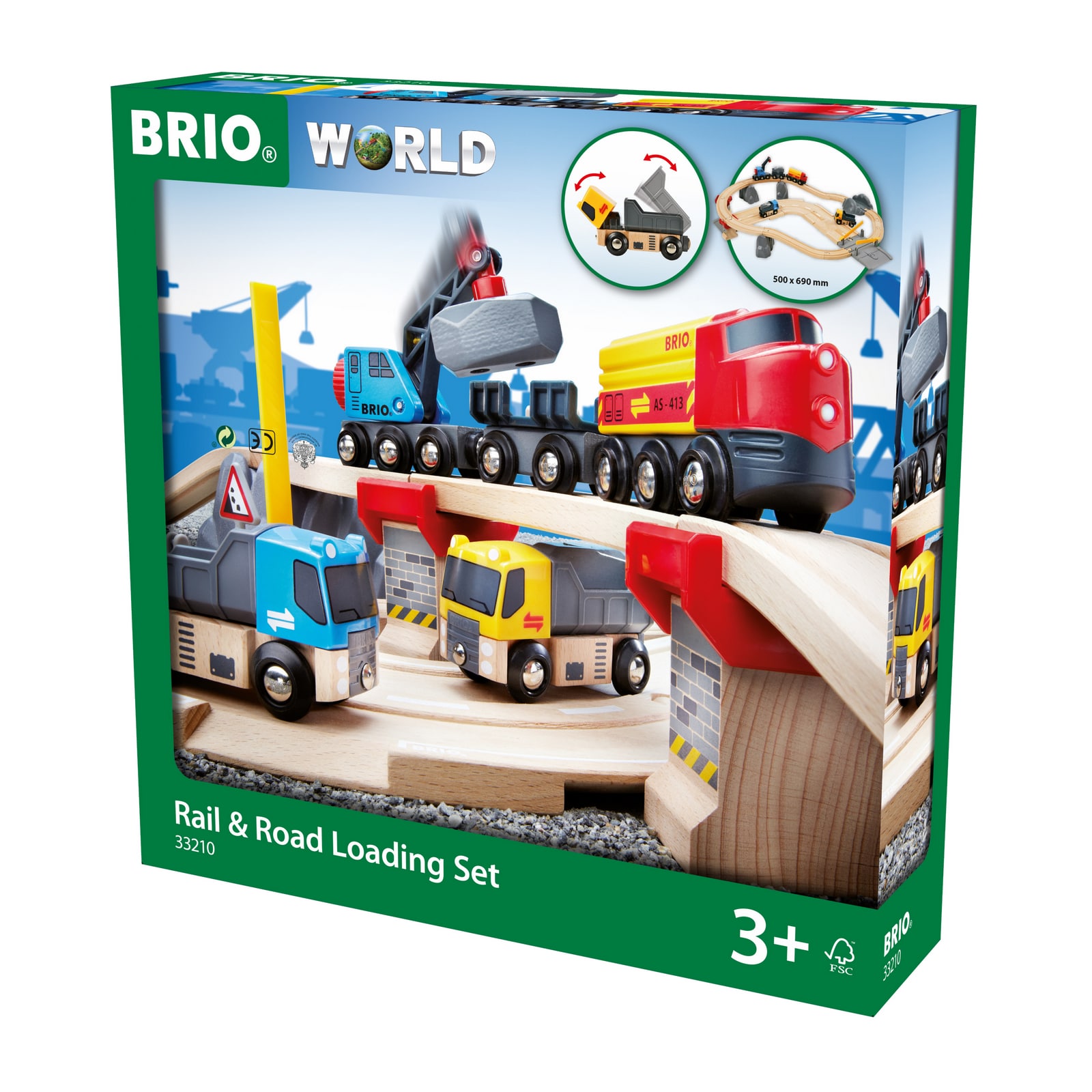 BRIO Rail and Road Loading Set Jadrem Toys