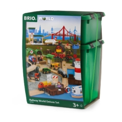 BRIO Set Railway World Deluxe Set 106 pieces