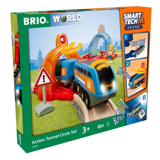 BRIO Smart Tech Sound Action Tunnel Circle Set