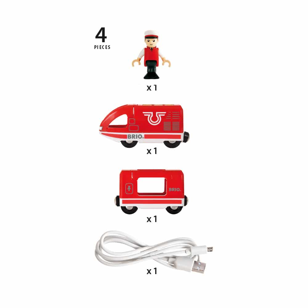 rechargeable brio train