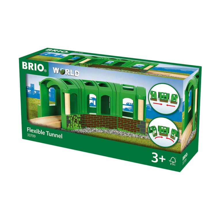 BRIO Flexible Tunnel Set Expand Your Train Tracks