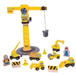 BigJigs Big Crane Construction Set