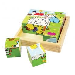 Bigjigs Animal Cube Puzzle