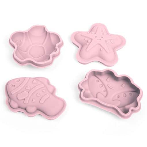 Bigjigs Blush Pink Sand Moulds