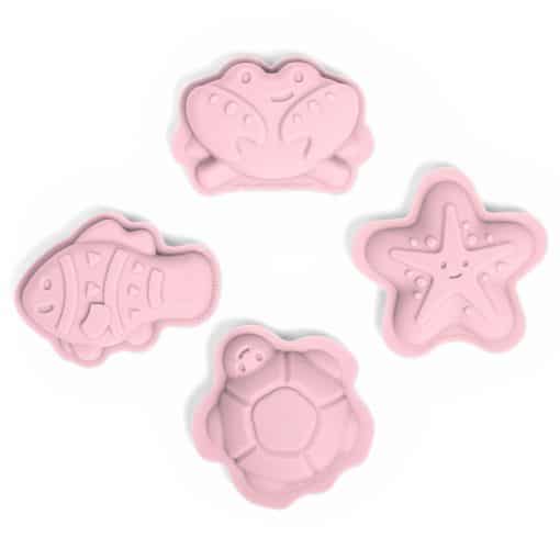 Bigjigs Blush Pink Sand Moulds