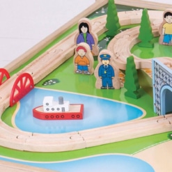 Bigjigs City Train Set and Table