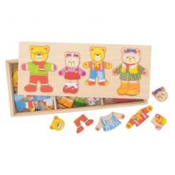 Bigjigs Dress Up Bear Family