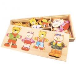 Bigjigs Dress Up Bear Family