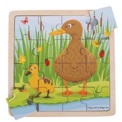 Bigjigs Duck & Duckling Puzzle
