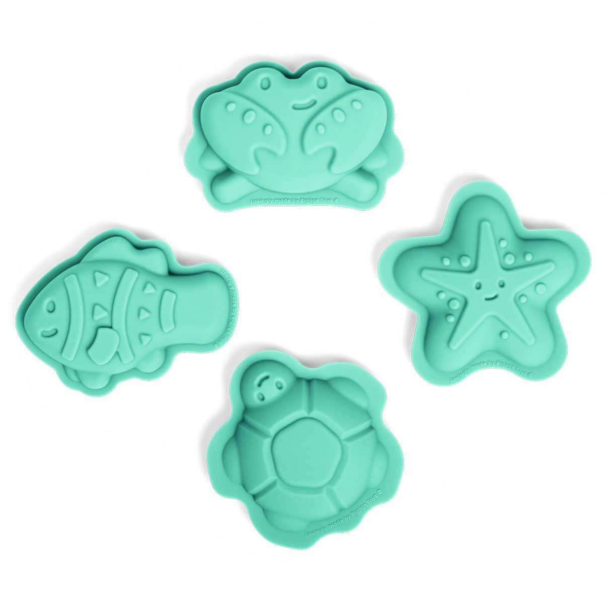 Bigjigs Eggshell Green Sand Moulds