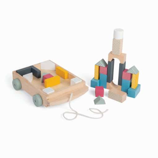 Bigjigs FSC Brick Cart