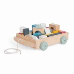 Bigjigs FSC Brick Cart