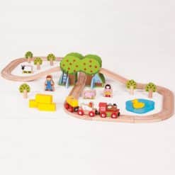 Bigjigs Farm Train Set