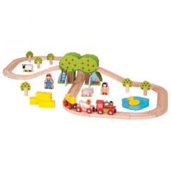 Bigjigs Farm Train Set