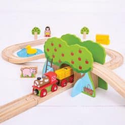 Bigjigs Farm Train Set
