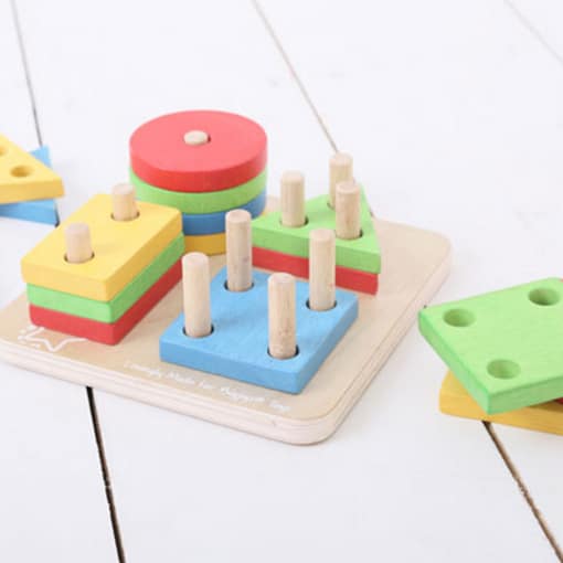 Bigjigs First Four Shape Sorter