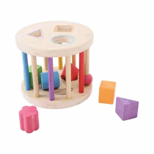 Bigjigs First Rolling Shape Sorter