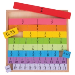 Bigjigs Fractions Tray
